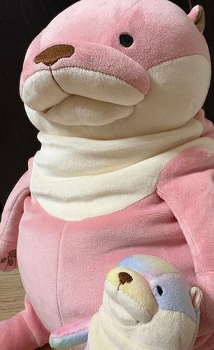 わ〜！大きい〜
この子はもにゃむるっていうんだよ〜