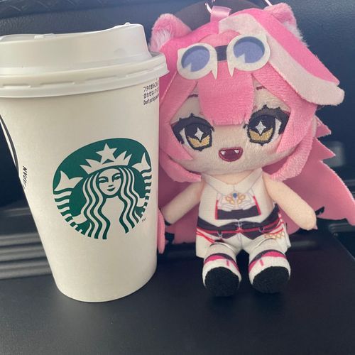 ラオーラちゃん初めてのスタバ🐱
