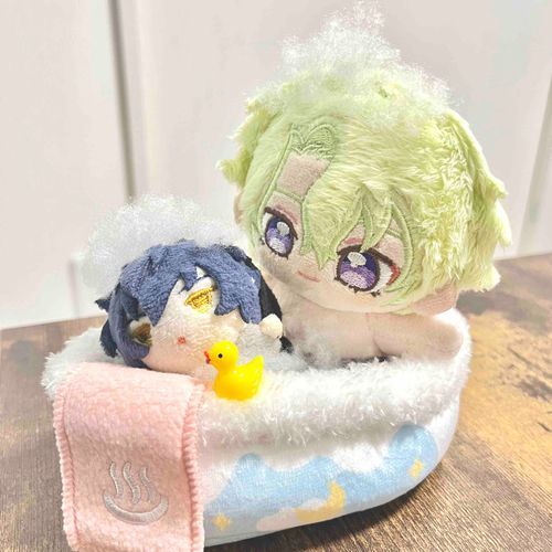 仲良くお風呂に入れてあげた🫧🛁
このお風呂めっちゃかわいい💕