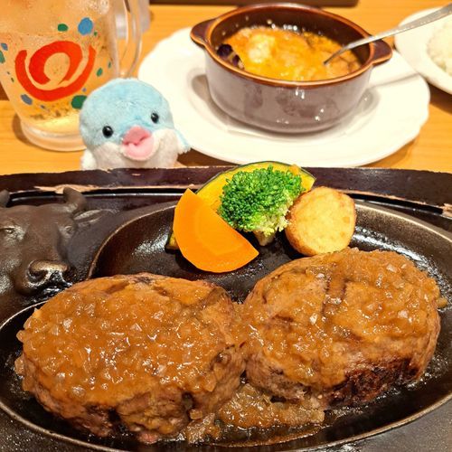 さわやか🐮はんばーぐ