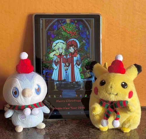 Merry Christmas!! 🎄✨💕
私が描いたクリスマスカードはこちらです。以下のリンクをご覧ください。

https://www.flickr.com/photos/46227165@N05/54946385627/
