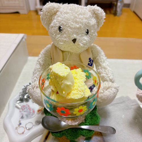 ごほうびあいすだよ〜🧸