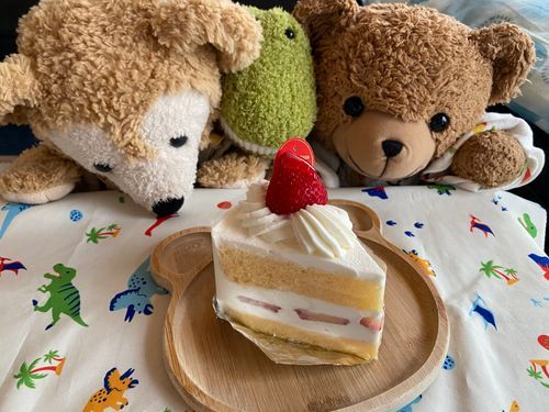 🧸「こんにちは！くま太郎🧸とニシシ🦖😁と新しい子なの！
きょうは新しい子のなまえはっぴょう！！
新しい子のなまえはくま四郎くん！つうしょう「しーちゃん」！！🧸💙
どうしても25日にはっぴょうしたくてながくまたせちゃったの💦
いま、ディズニーシーが25しゅうねんだから25がつくひにしたかったんだー🤭💕」

🧸💙「こんにちはぁ、ぼくくま四郎。ままたちからはしーちゃんってよばれているよ？あたらしいおうちにきてみんなとなかよくなれてぼくはこのおうちがだいすきなんだぁ～💕」

🦖😁「ニシシ、やっとしーちゃんのなまえはっぴょうできたな。おしゃしんは5がつうまれのオイラたちだぜ！おめでとうな！しーちゃん！！」