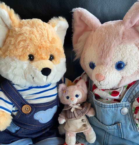 🦊🍓「ごきげんよう。いちごですわ🦊🍓
今日はままさんが私の分身をお迎えしてくれたから分身さんに心を共有したのよ💕
これで私もお出かけに着いていけるわね💕︎」

🦊🍚「こ、こんにちは…。いなりだよ🦊
いちごお姉ちゃんいいな、ぼくにも似た分身いたらいいんだけどなかなかいないんだよね…。早く見つけたいな。」