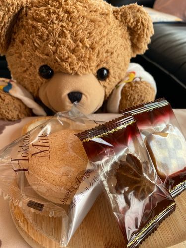🧸「こんにちは！くま太郎なの🧸
きょうのおやつはすこしだけもらったおやつをたべるの！
きのう、ままといっしょにたいいんしてからのはじめてのびょーいんいってきたの！εε＝(((((ﾉ･ω･)ﾉ
けっかはねぇ、びみょーだった😅

といってもいちばんしんぱいだったじんぞうのすうちはもとにもどったからよかったの！
ただ、じゅうどのひんけつとたしょうあるむくみ…まだまだなおりそうにないの(´Д｀)ﾊｧ…
ひんけつはかなりひどいかららいげつまでにひどかったらゆけつのてんてきをしてもらうの！フラフラだったからねまま。
むくみはだんだんよくなっている！けどらいしゅうまでにわるかったらびょーいんにれんらくなの！📞-ω-)

いろいろとやまづみだー😵‍💫💦
でも、ままはげんきなのでだいじょーぶです！♡💪( ´˘`💪)」