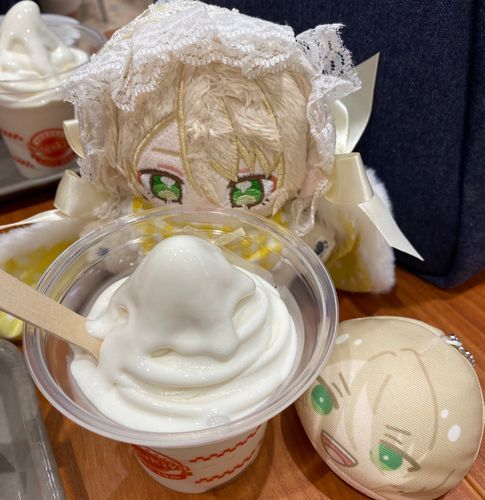 こんばんは、新米プロデューサーくま太郎ままとあいらちゃんです🌙*ﾟ
お久しぶりです！久しぶりにあいらちゃんとお出かけ出来ました！！😭
いつも連れて行っているのですが、なかなかお写真が撮れず😭😭😭
随分、お写真出せずに…。ごめんよぉ～😭

また少しずつあいらちゃんとのお写真も載せていきます😌✨
スガキヤのソフトクリームおいしかったなぁ～🤤💕💕