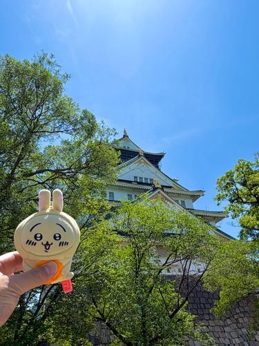 大阪城に行きました