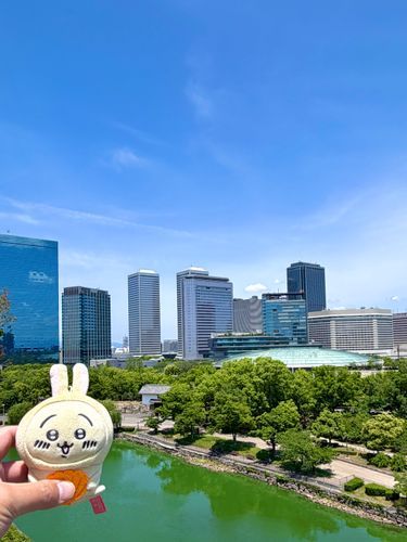 大阪城公園に行きました