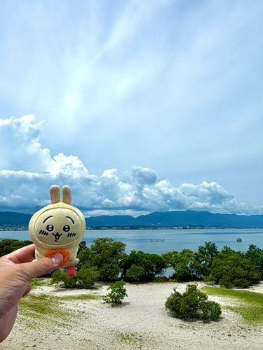 琵琶湖に行きました