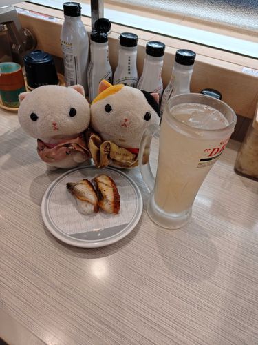 昨日の夜ご飯はま寿司にて🍣
