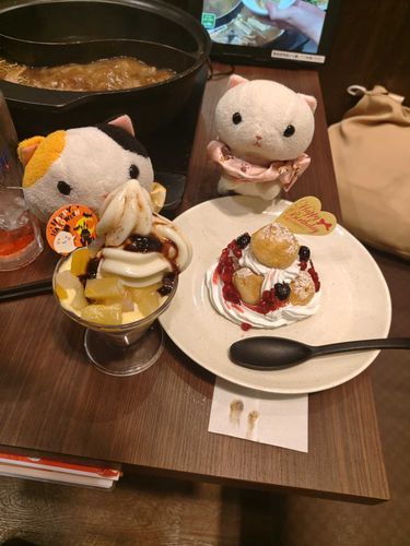 デザートと猫🐱ちゃん