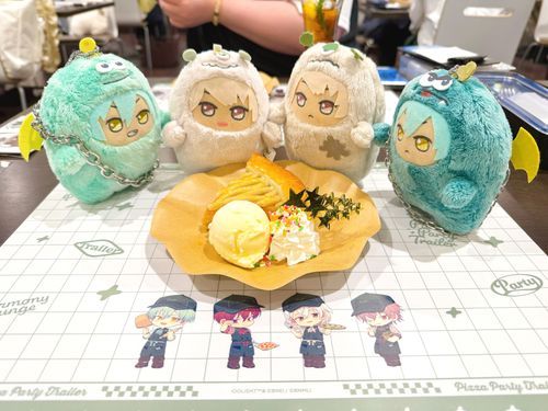 モンはる｢今日はモンみなみとワルみなみの誕生日！当日にお祝いできて良かった〜!!｣
ワルはる｢ﾊﾙ!!ﾊﾙﾙ〜〜🎂🎉🎉｣