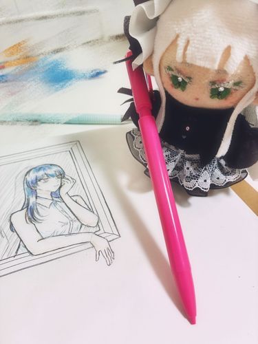 本日のお絵描き✍️