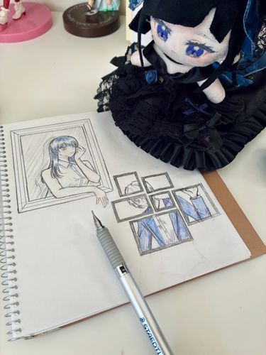本日のお絵描き✍️