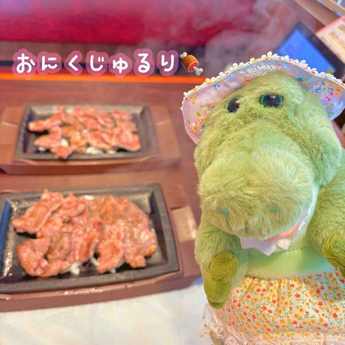 おにくのひに おにく 食べ放題 行ってきたりぃん！🥩
ひととおり 食べたら お腹いっぱいに なっちゃったりぃん๑⃙⃘´༥`๑⃙⃘✨️