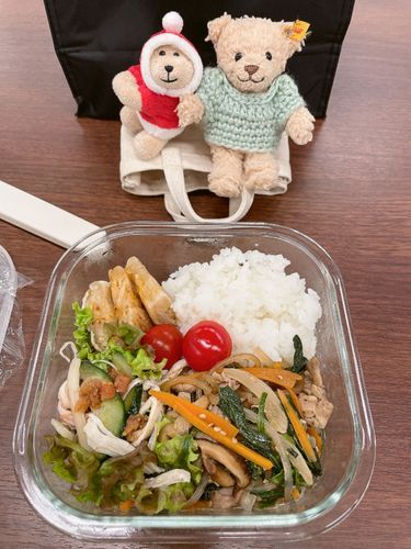 チャプチェは豚肉で作ったんだ😌