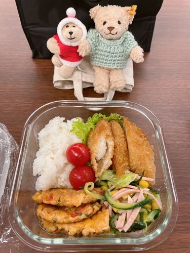 豆腐と卵のふわふわは紅しょうが入りでおいしかったよ🤤