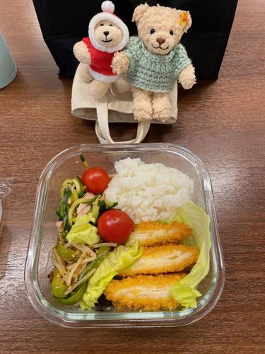 おかかもやし炒めおいしかったよー🐟