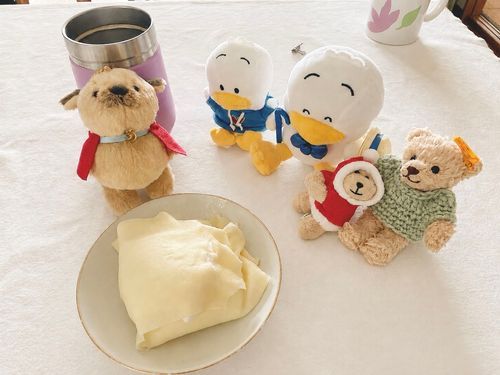 パタパタクレープでペックル6位をお祝いだよー🎊