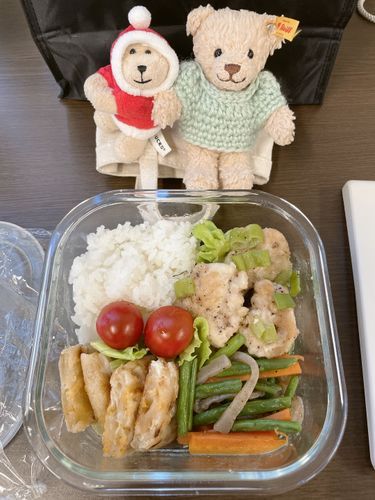 ねぎ塩ダレの鶏肉おいしかったよ😍