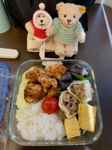 山盛り弁当の日だよー😳