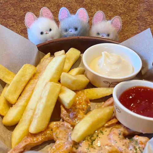 おいしかた えびさん と ぽてと！