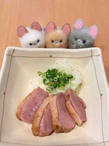 かもさん はじめて たべた