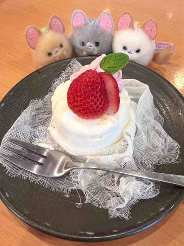 いちご の とうにゅ ちーずけき