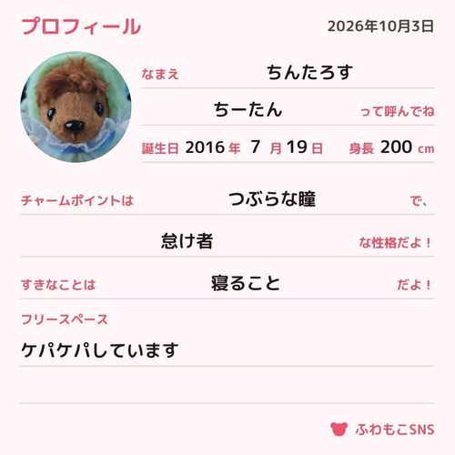 記憶の抜け落ちが多いので記録用に始めました🫈👏