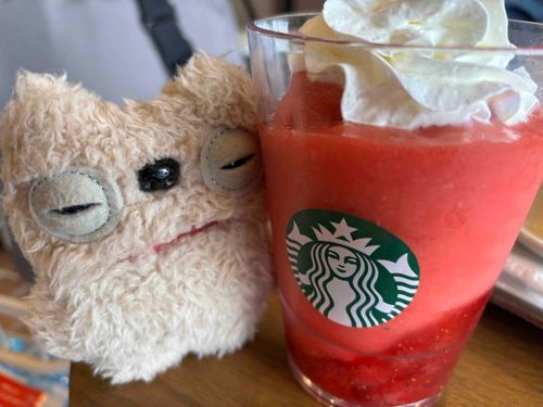 いちご〜🍓
いちごジャムみたいなんだって。