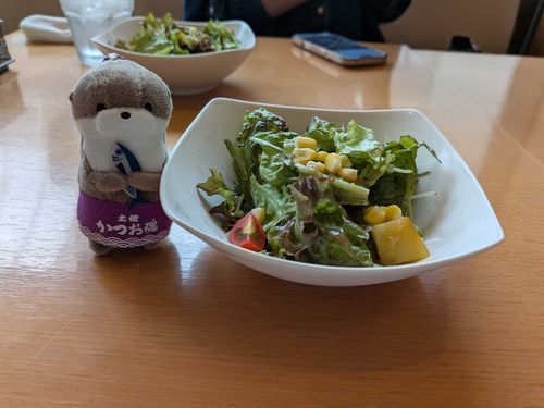 サラダと社長
