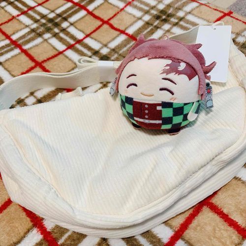 まつたろ🏠のふわじろです。
創業祭でふわの方舟バッグを買って来たそうです