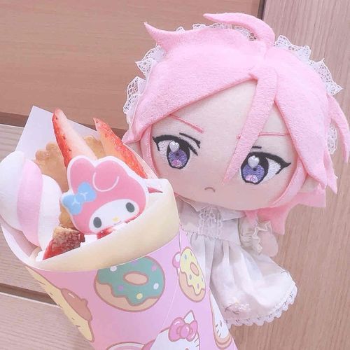 こはちゃんとかわいいクレープ🍓🎀