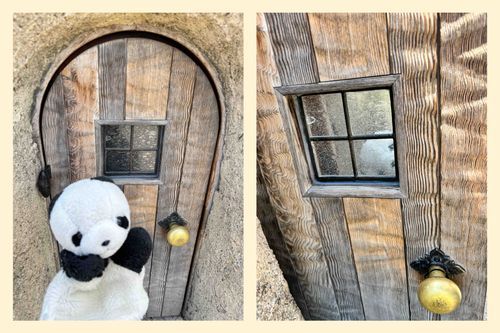 小さなおうちがあったので、少しだけおじゃましました🏠