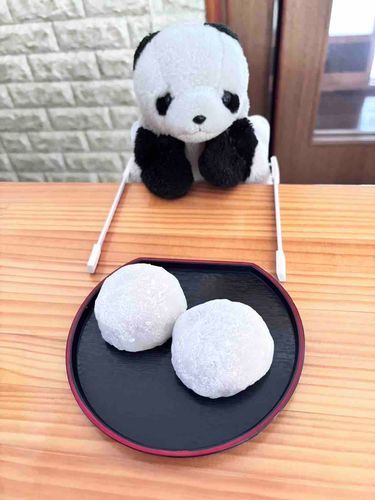 おうちのひとに大福をつくってもらったよ〜！
とってもおいしかった♡
