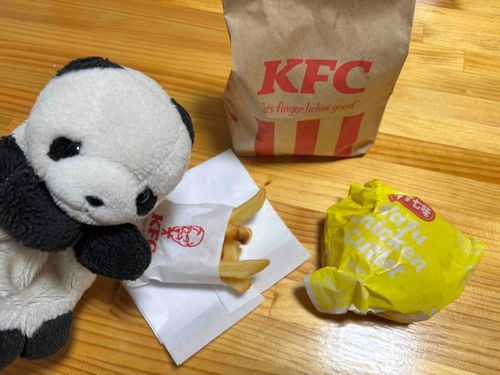 ケンタッキー食べるよ♪