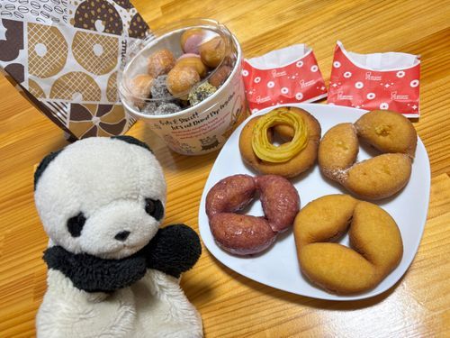 秋のドーナツ食べまーす！🍩