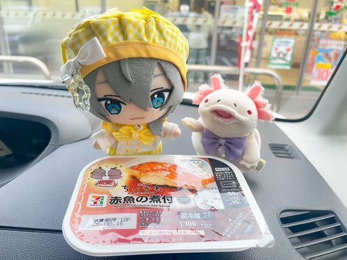 流行りの煮付けを手に入れたっす！
もちうぱくん　どんなおあじか楽しみっすね♪