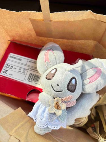 靴を買ったんだって