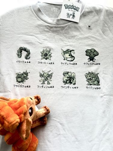 コロネ、ユニクロのポケモンTシャツだよ
