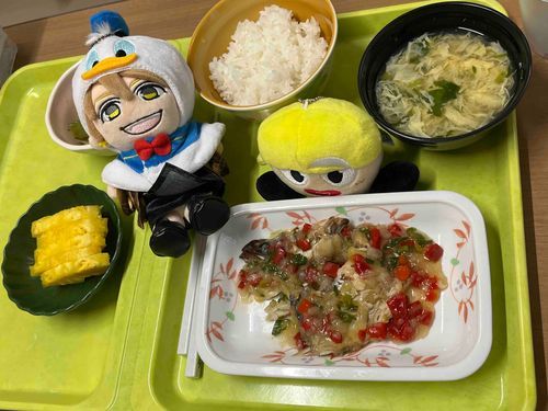 淳太くんとパイナップル🍍食べるよー！