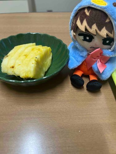 今度は康二くんとパイナップル🍍だよー！