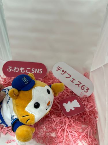 デザフェスブースに遊びに来たよ〜！
ステキな空間もあってうれしいなぁ🤗