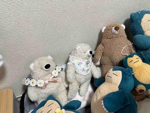カビゴンと手を繋いでお話し🎶