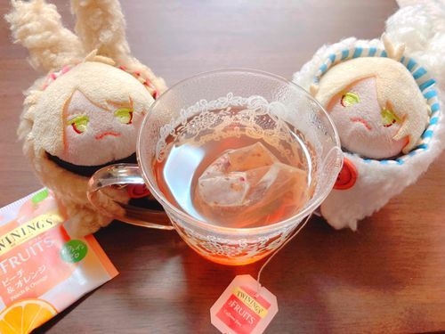 早速紅茶を飲んだぜ
寒い日にぴったりにゃ〜
あちっ💦