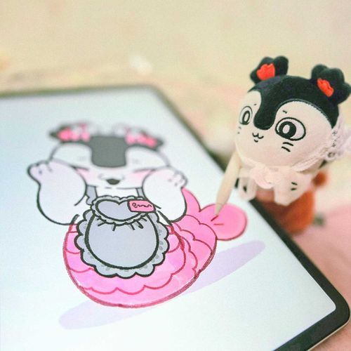エ～ッ？かいてくれたの？