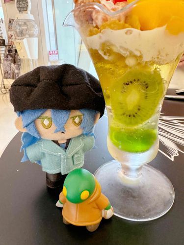 FF7カフェにまたまた行ってきました。イデア氏はトンベリを召喚した模様。