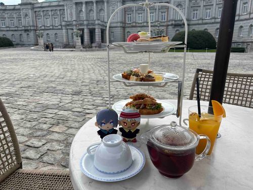 迎賓館でアフタヌーンティー☕️