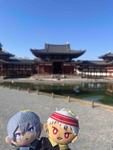 平等院鳳凰堂に来たよ～！