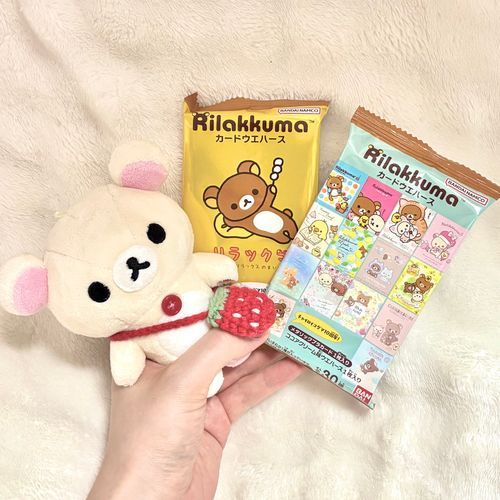 りらっくまのウエハースがでたよーーう
